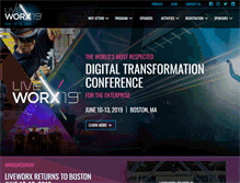 Tablet Screenshot of liveworx.com